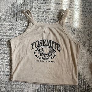 New never worn top with graphic